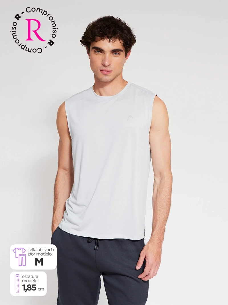 POLERA HOMBRE HEAD SIN MANGAS
