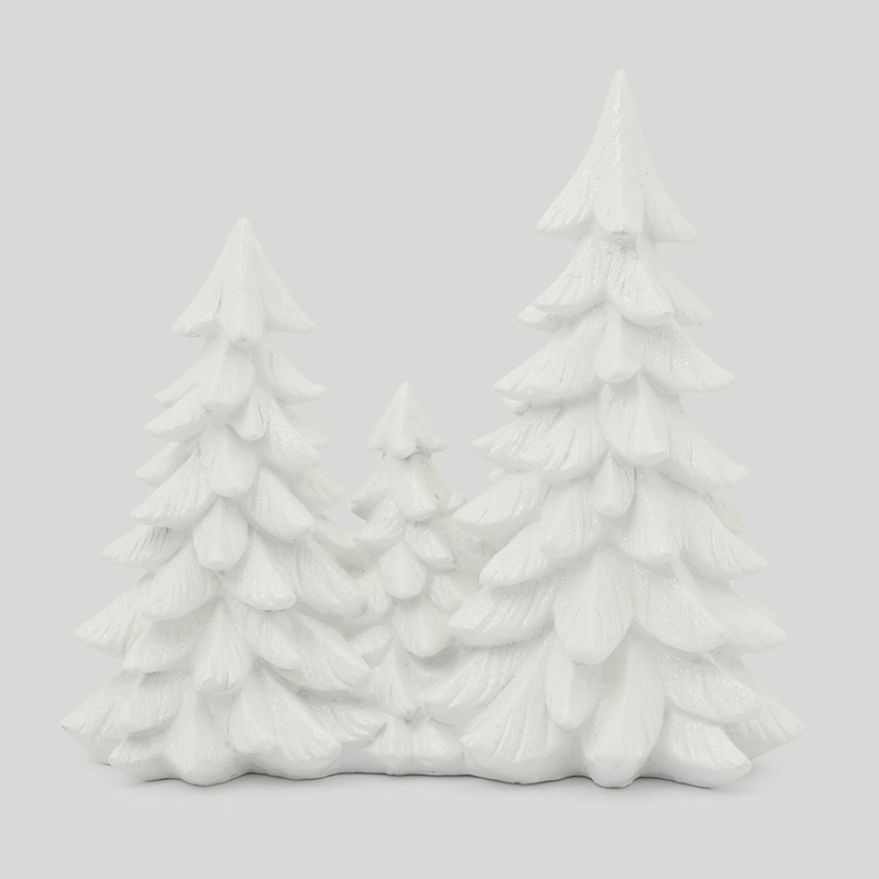ADORNO NAVIDEÑO RIPLEY HOME NORDIC XMAS 3 PINOS - 2