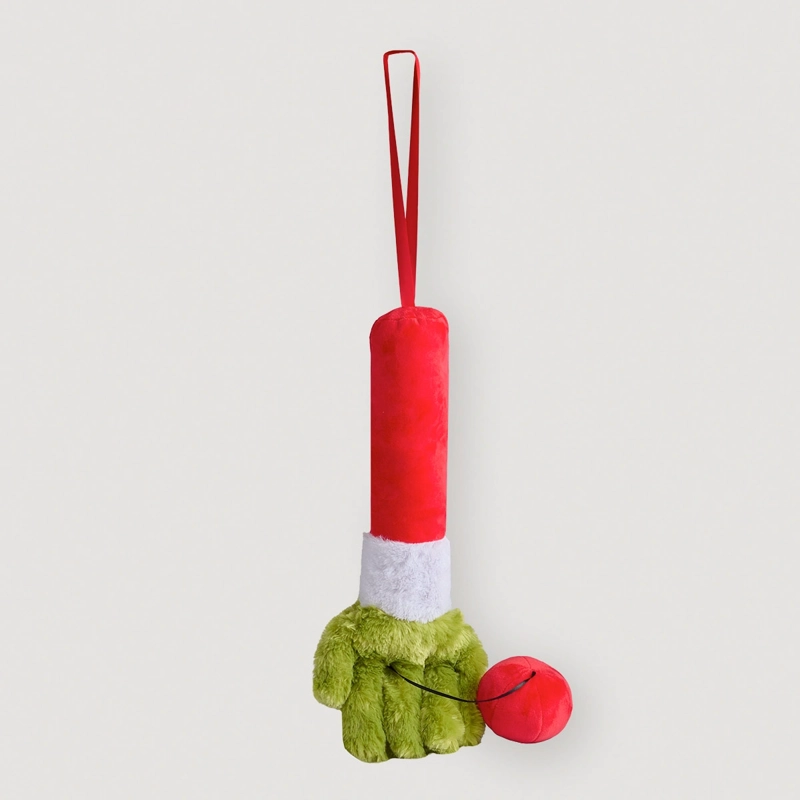 ADORNO NAVIDEÑO GRINCH ÁRBOL MANO - 2