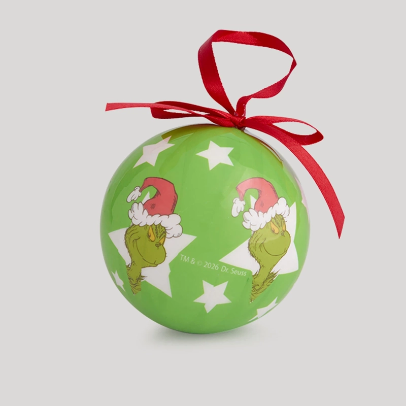 PACK X15 ADORNOS NAVIDEÑO GRINCH 8 CM - 4