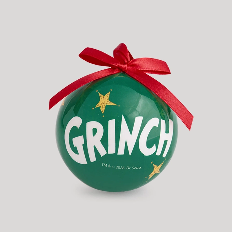 PACK X15 ADORNOS NAVIDEÑO GRINCH 8 CM - 5