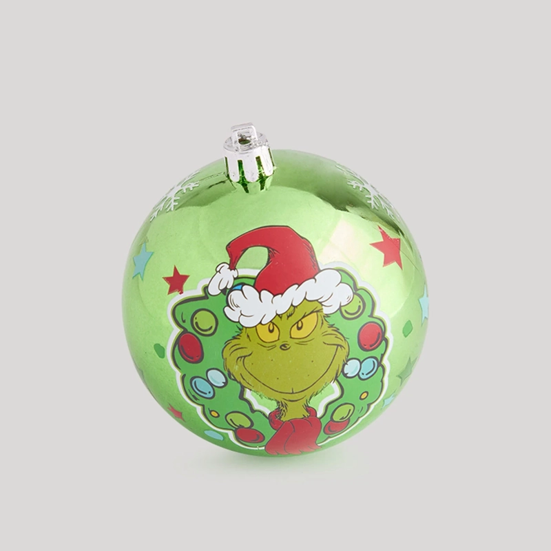 SET X6 ADORNOS NAVIDEÑO GRINCH 8 CM - 3