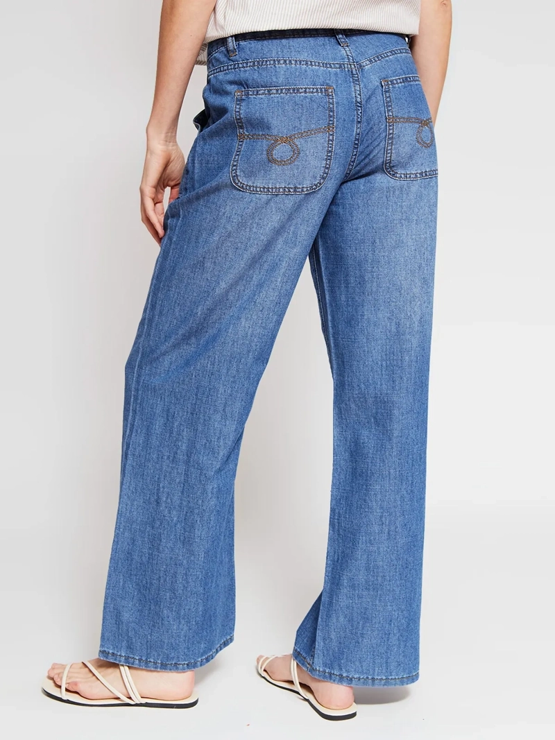 PANTALÓN MUJER REGATTA ALGODÓN DENIM LIVIANO - 3