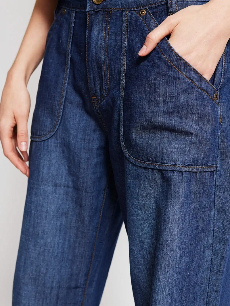 PANTALÓN MUJER REGATTA ALGODÓN DENIM LIVIANO - 4