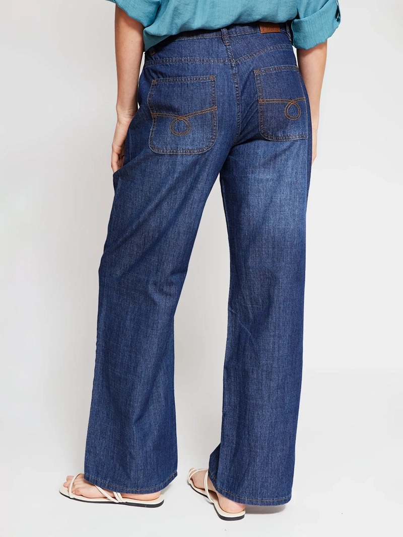 PANTALÓN MUJER REGATTA ALGODÓN DENIM LIVIANO - 3