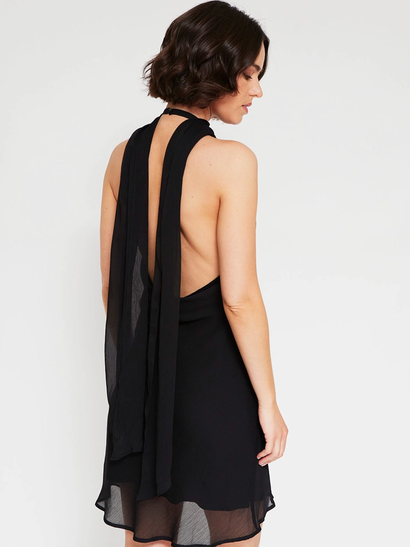 VESTIDO MUJER MARQUIS CUELLO HALTER - 3