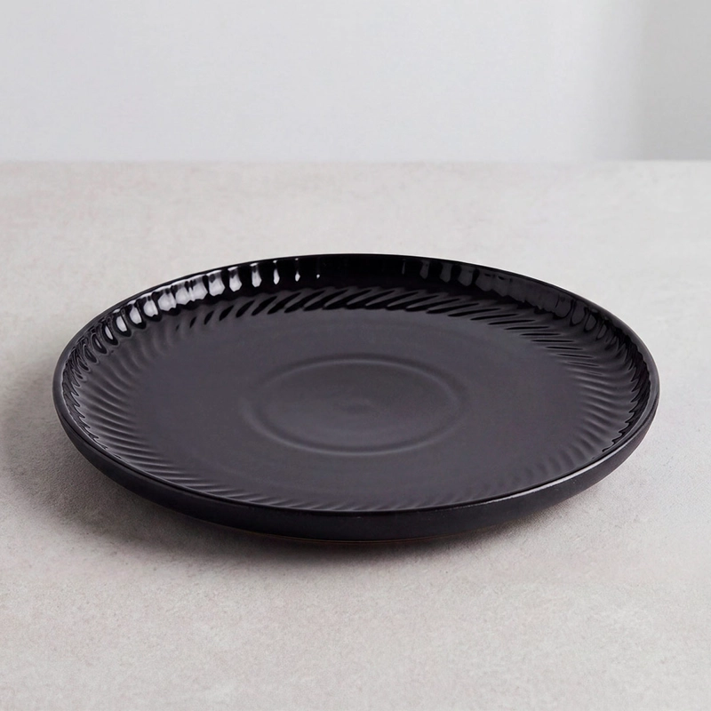 PLATO FONDO RIPLEY HOME NEGRO - 1