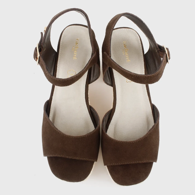 SANDALIAS MUJER CACHAREL ADEN CUERO - 4