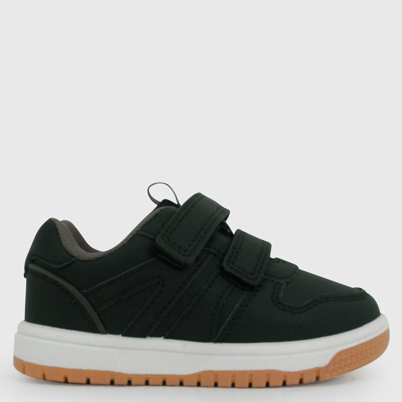 ZAPATILLAS NIÑO COLLOKY CASUALES NEGRO - 1