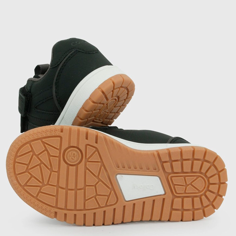 ZAPATILLAS NIÑO COLLOKY CASUALES NEGRO - 6