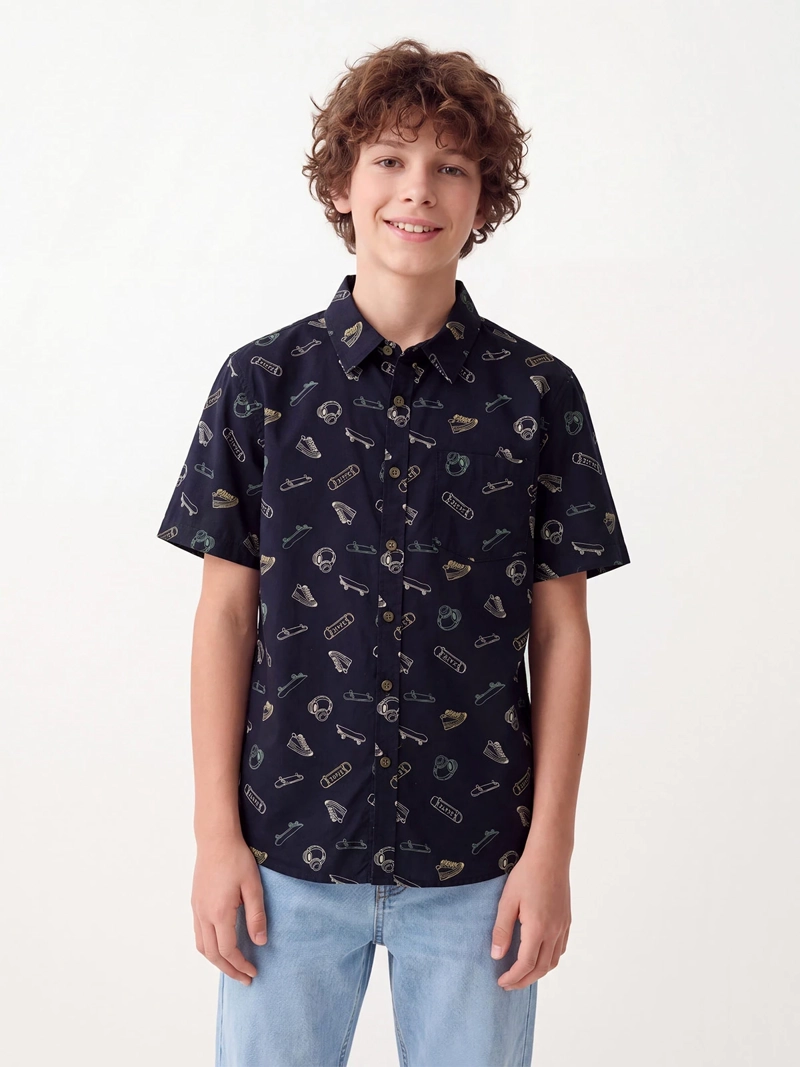CAMISA NIÑO CLOUDBREAK MANGA CORTA