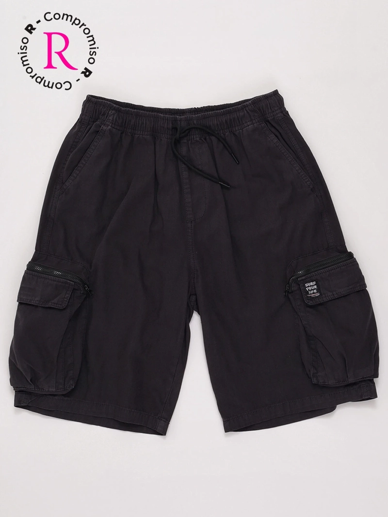SHORT NIÑO CLOUDBREAK ALGODÓN CARGO