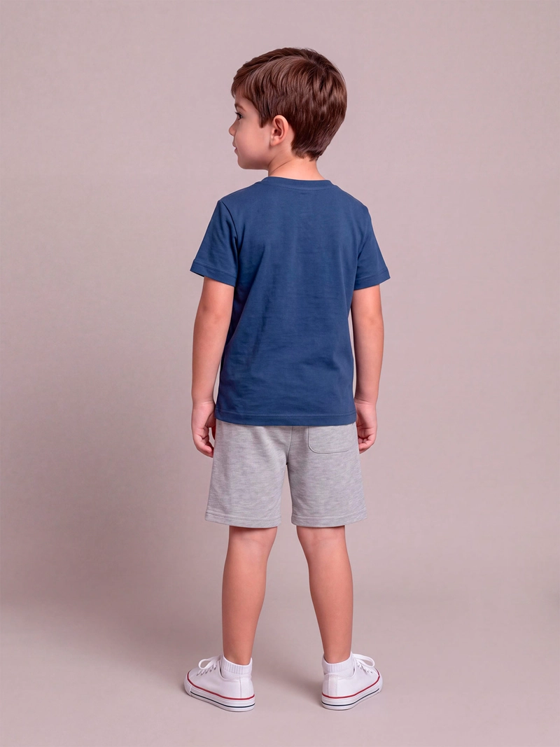 SHORT NIÑO HARVEST ALGODÓN  - 2