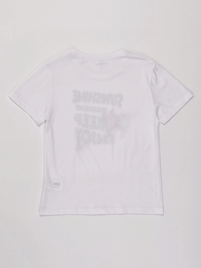 POLERA NIÑA INDEX TEEN ALGODÓN MANGA CORTA PRINT - 2