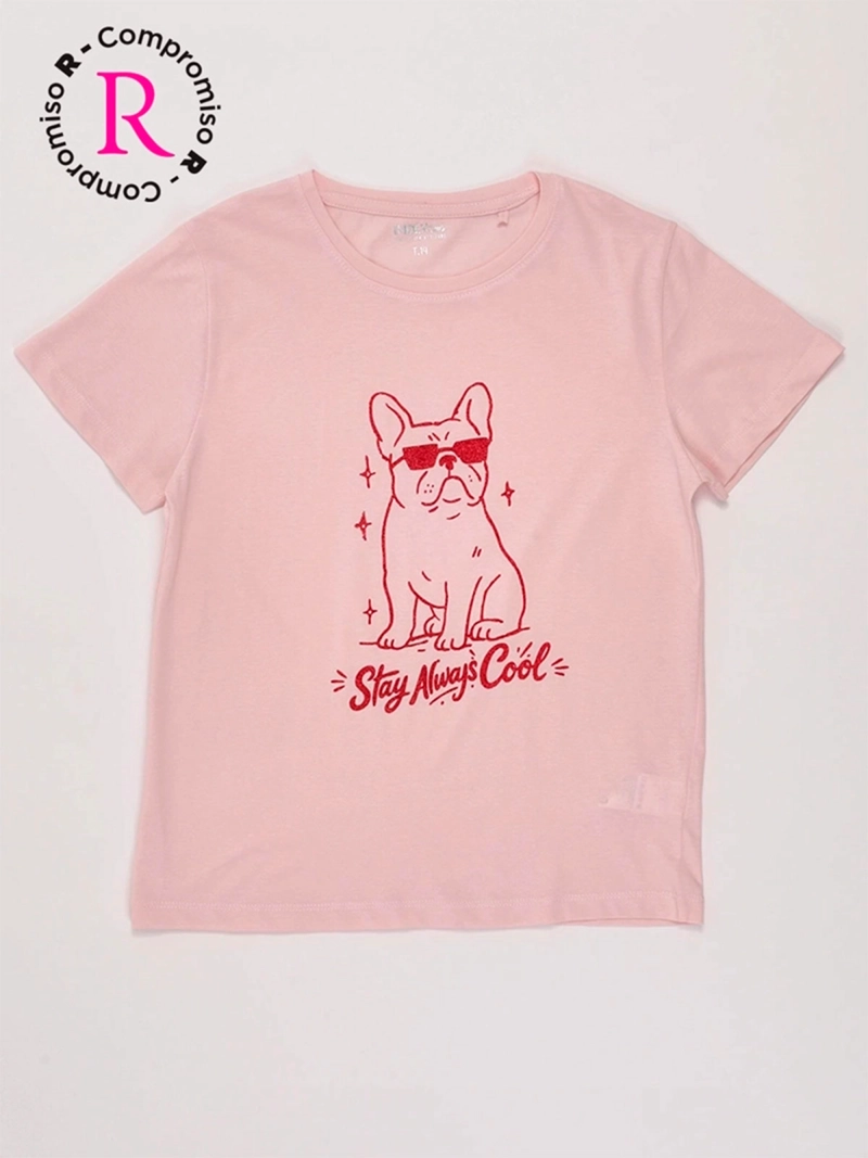 POLERA NIÑA INDEX TEEN ALGODÓN MANGA CORTA PRINT - 3