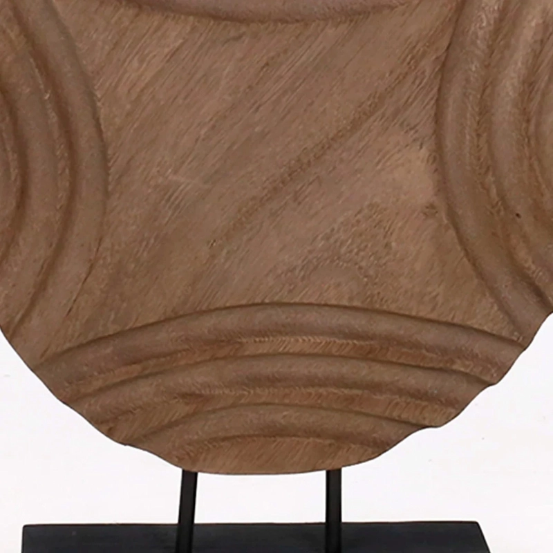 FIGURA DECORATIVA RIPLEY HOME CIRCULO MADERA - 2