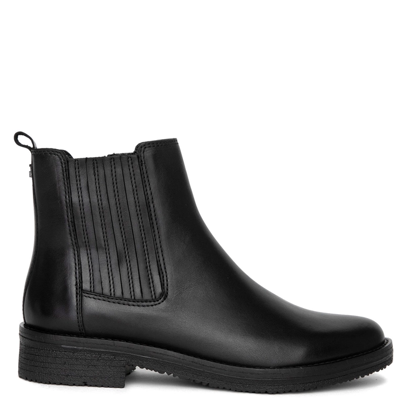 BOTINES MUJER GACEL NEGRO NORA CUERO - 1