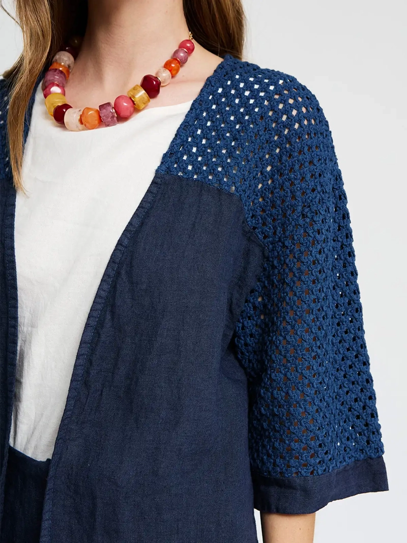BLUSA MUJER TATIENNE LINO  - 3