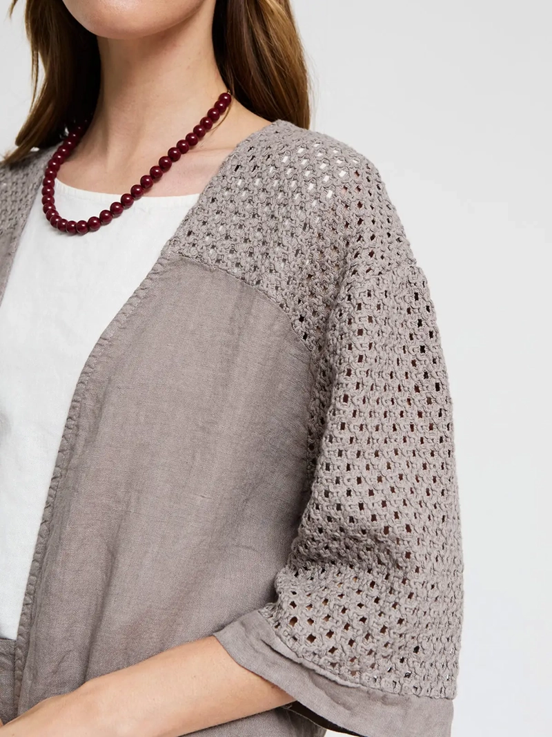 BLUSA MUJER TATIENNE LINO  - 3