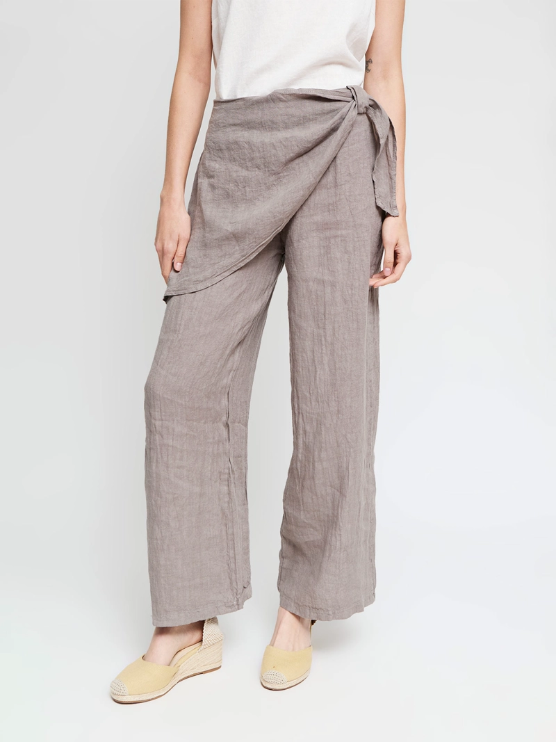PANTALÓN MUJER TATIENNE LINO  - 2
