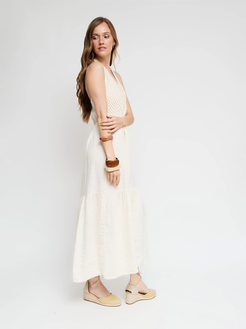 VESTIDO MUJER TATIENNE LINO  - 2