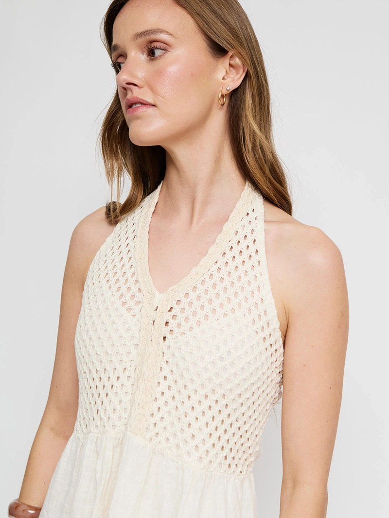 VESTIDO MUJER TATIENNE LINO  - 4