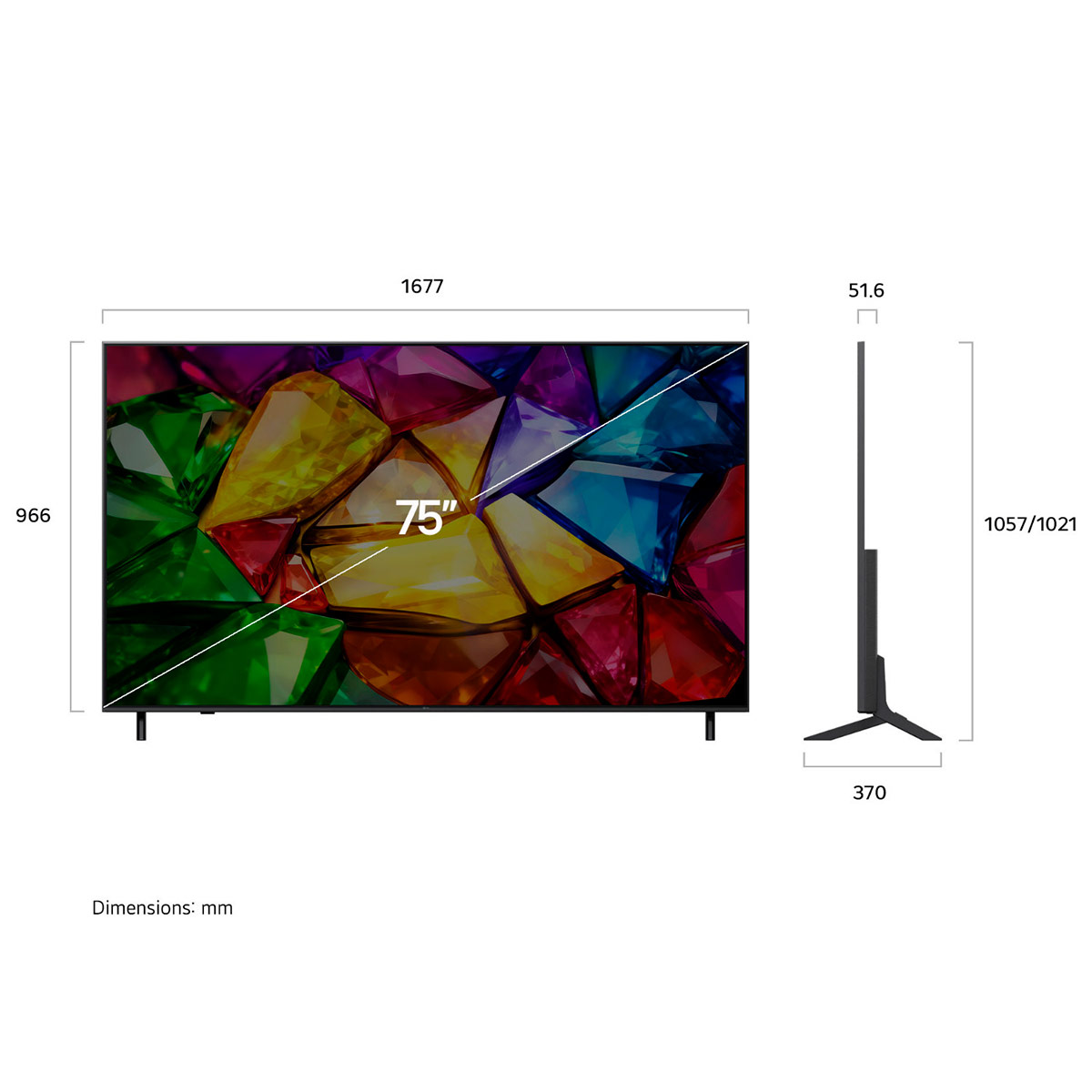 SMART TV LG MINI RGB 4K UHD 75” 75MRGB85BSC - 3