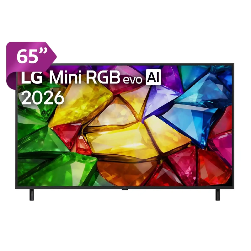 SMART TV LG RGB MINI LED 4K UHD 65” 65MRGB85BSC