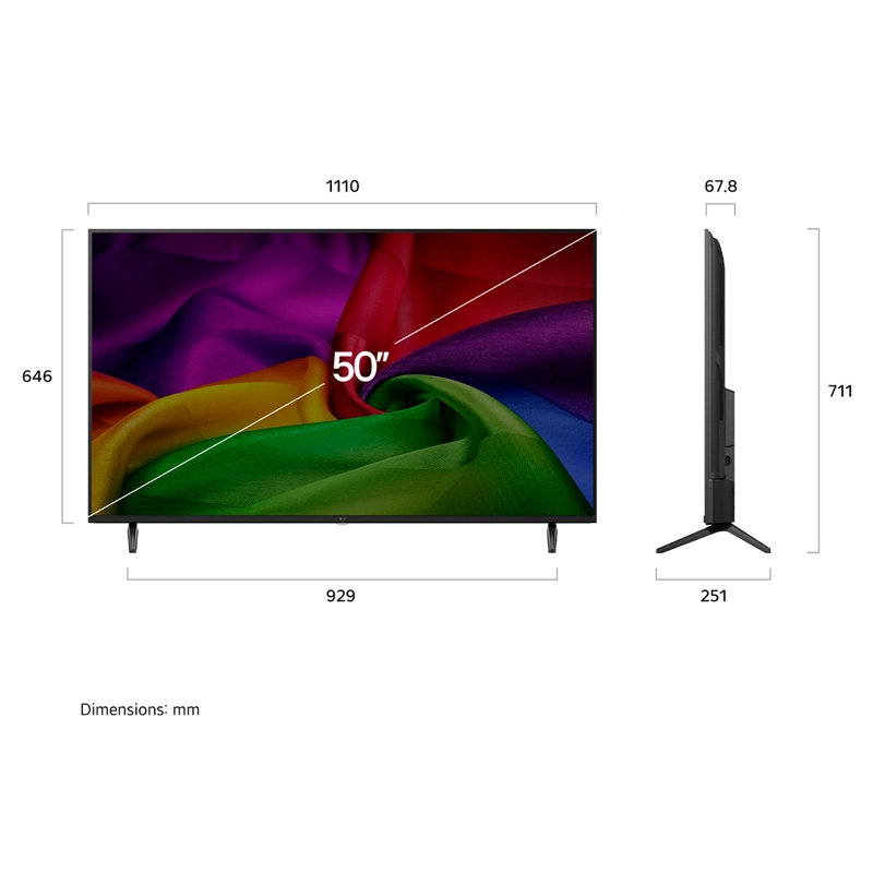 SMART TV LG NANOCELL 4K UHD 50” 50NU800BPSC - 3