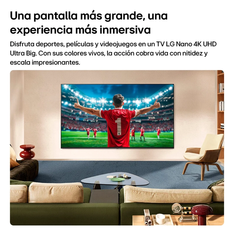 SMART TV LG NANOCELL 4K UHD 75” 75NU800BPSB - 4