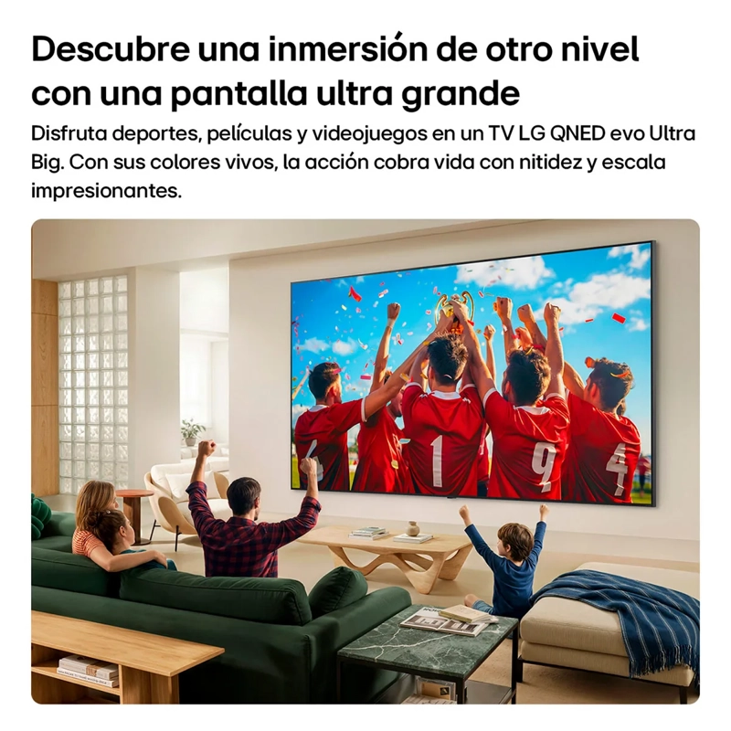 SMART TV LG QNED 4K UHD 86” 86QNED85BSG - 5