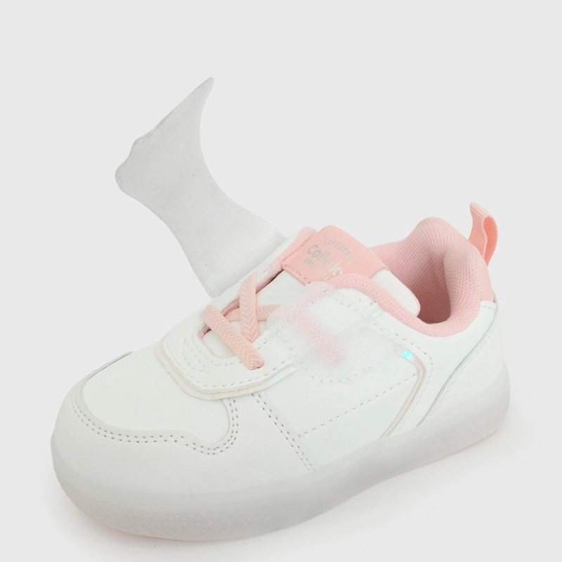 ZAPATILLAS NIÑA COLLOKY CASUALES BLANCO - 5