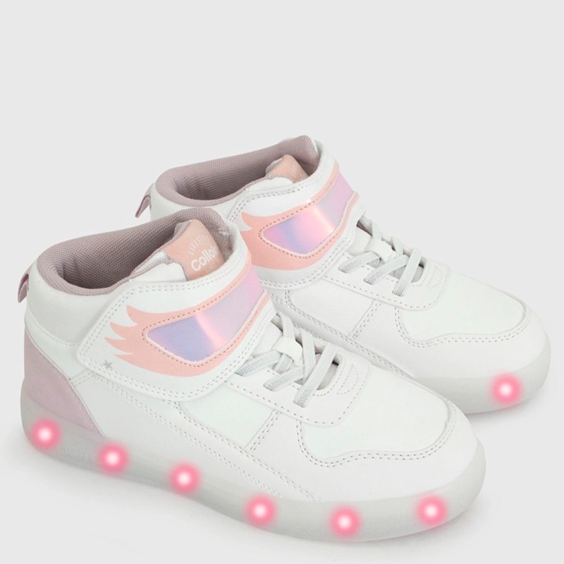 ZAPATILLAS NIÑA COLLOKY CASUALES BLANCO - 2