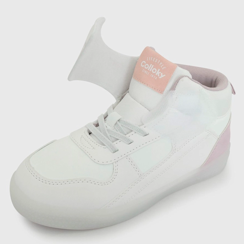 ZAPATILLAS NIÑA COLLOKY CASUALES BLANCO - 5