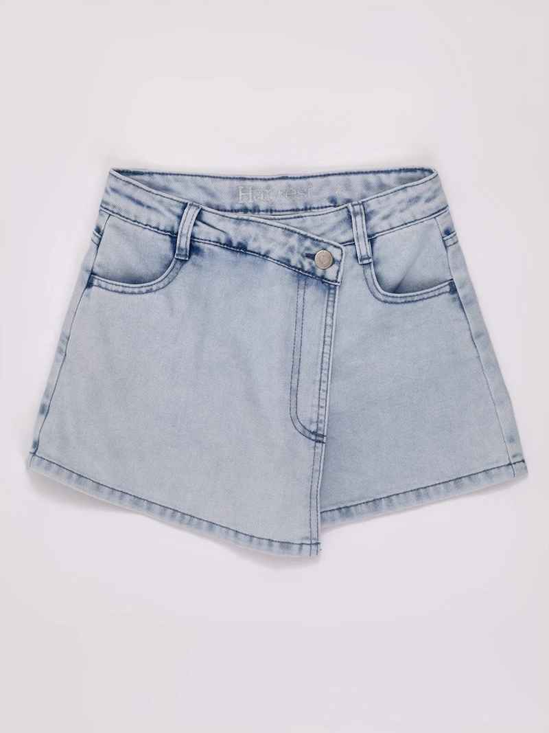 FALDA NIÑA HARVEST SHORT ALGODÓN - 1