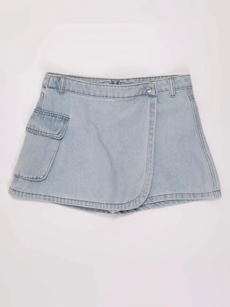 FALDA SHORT NIÑA INDEX TEEN ALGODÓN CARGO - 3