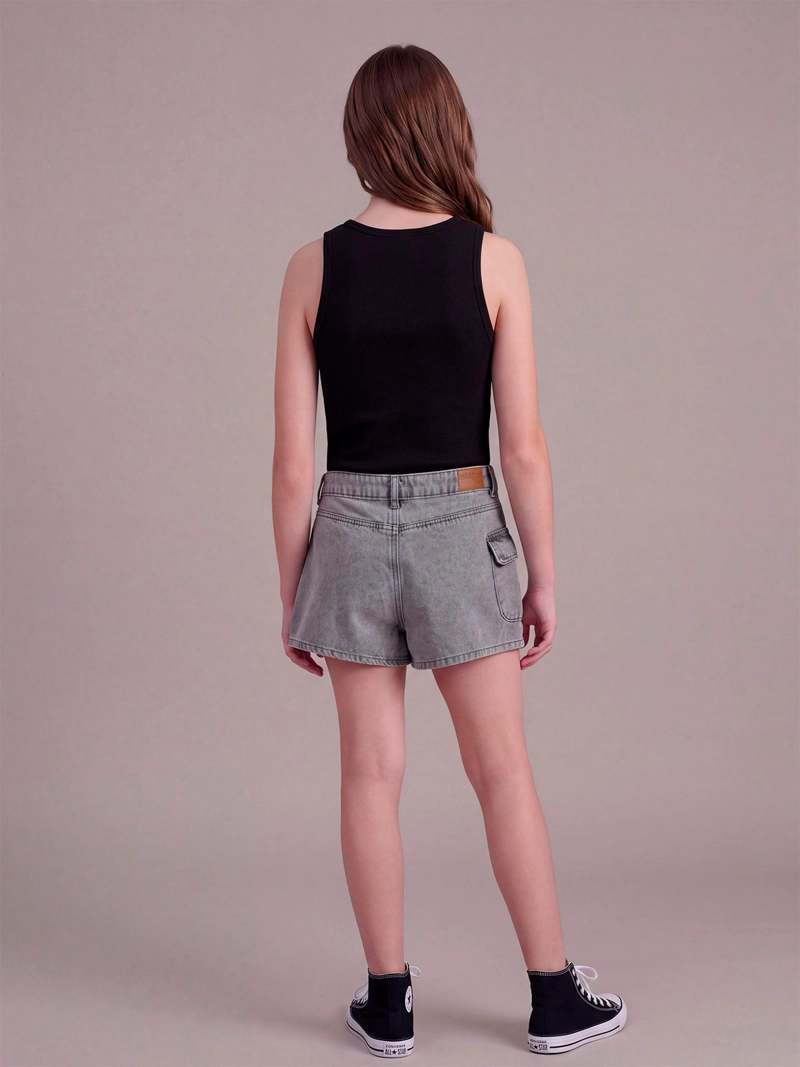 FALDA SHORT NIÑA INDEX TEEN ALGODÓN CARGO - 2
