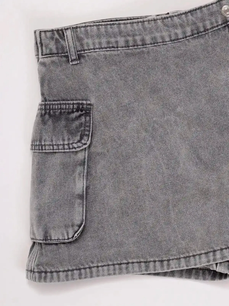 FALDA SHORT NIÑA INDEX TEEN ALGODÓN CARGO - 6
