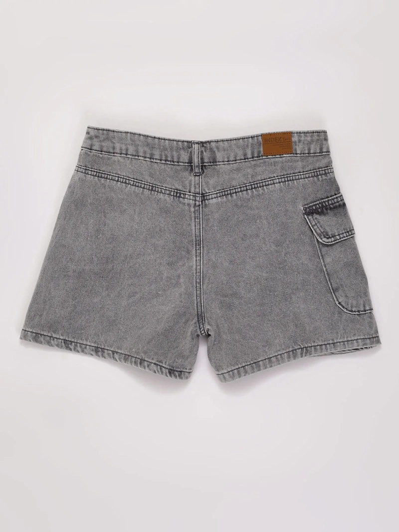 FALDA SHORT NIÑA INDEX TEEN ALGODÓN CARGO - 2