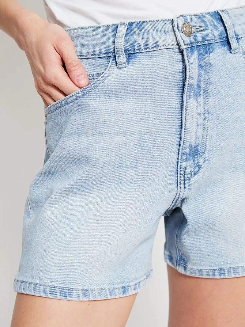 SHORT MUJER MARQUIS ALGODÓN DENIM - 4