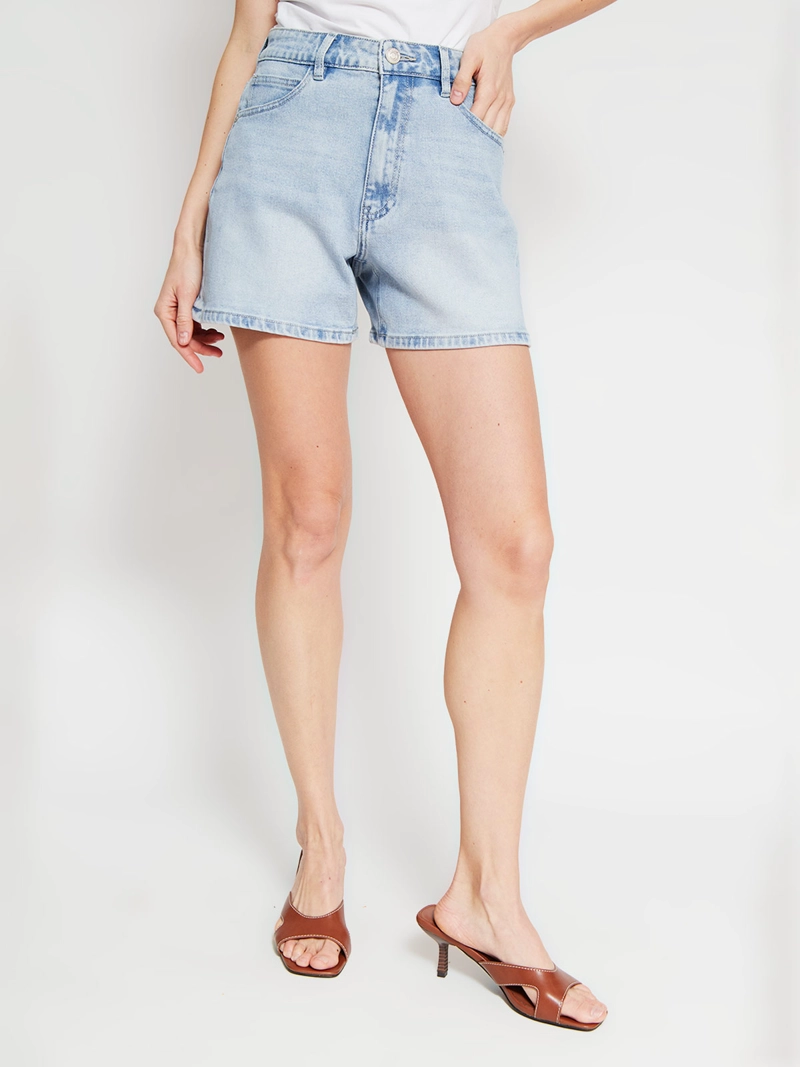SHORT MUJER MARQUIS ALGODÓN DENIM - 2