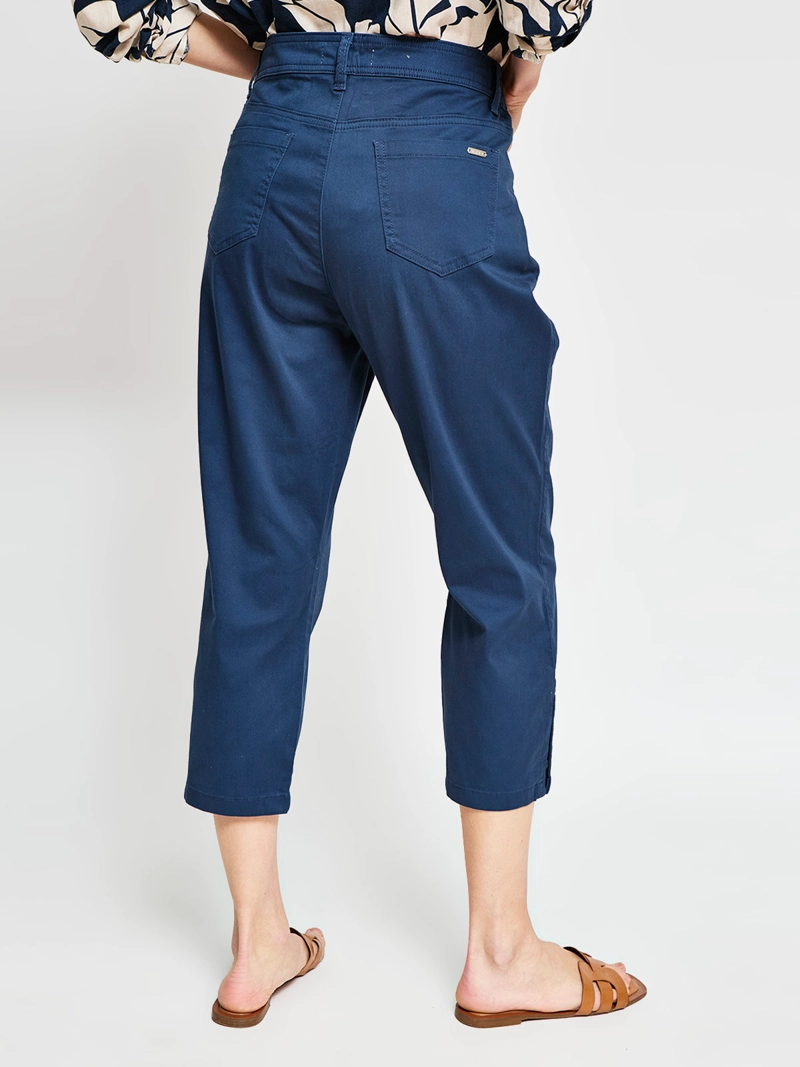 PANTALÓN MUJER AZIZ ALGODÓN CAPRI - 3