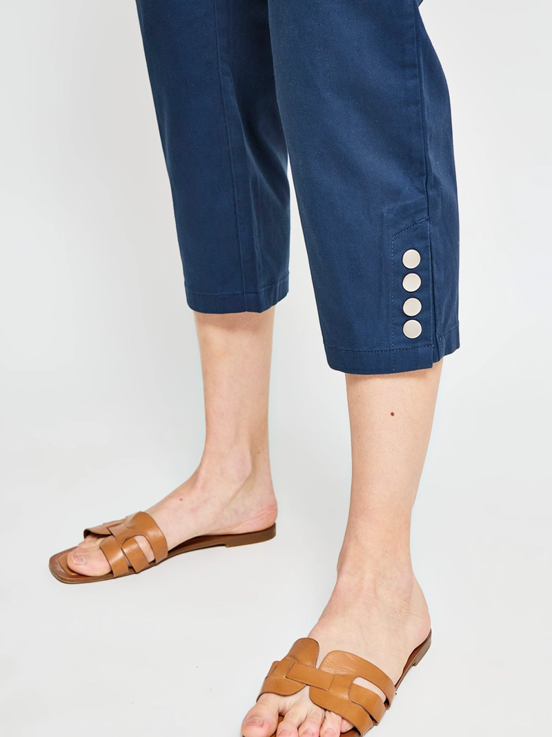 PANTALÓN MUJER AZIZ ALGODÓN CAPRI - 4