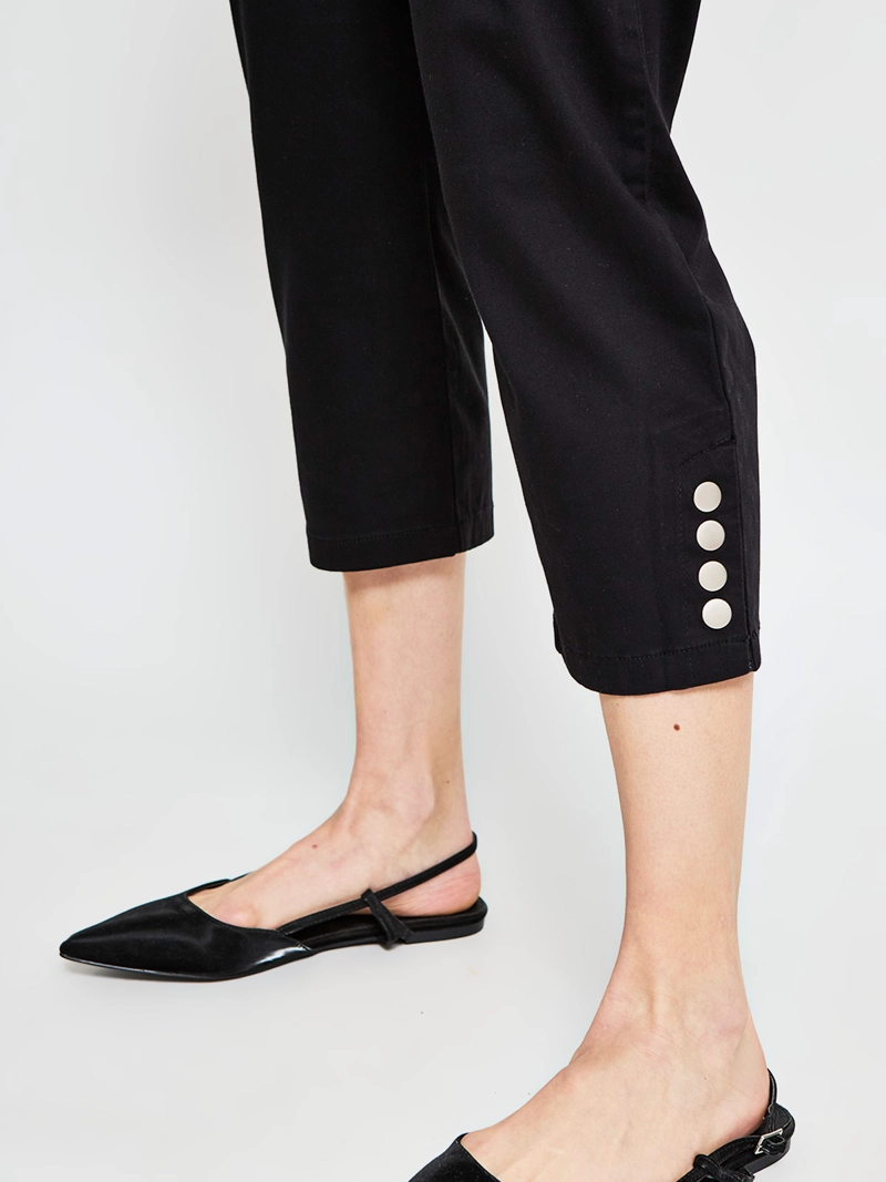 PANTALÓN MUJER AZIZ ALGODÓN CAPRI - 4