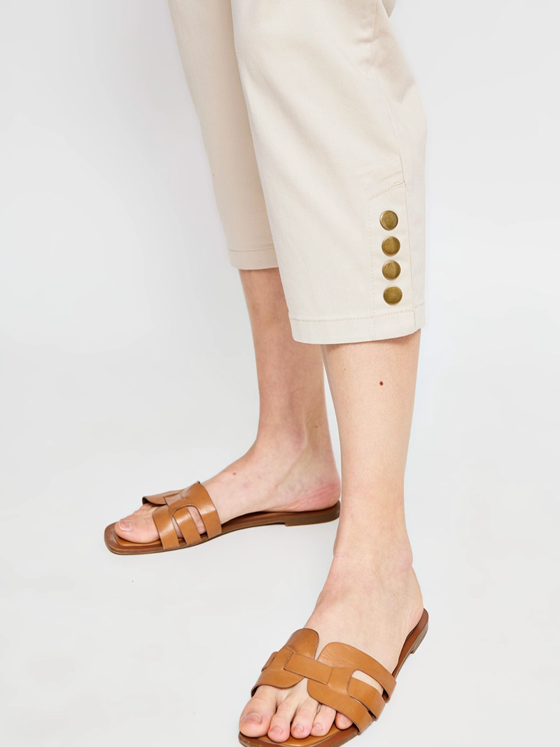 PANTALÓN MUJER AZIZ ALGODÓN CAPRI - 4