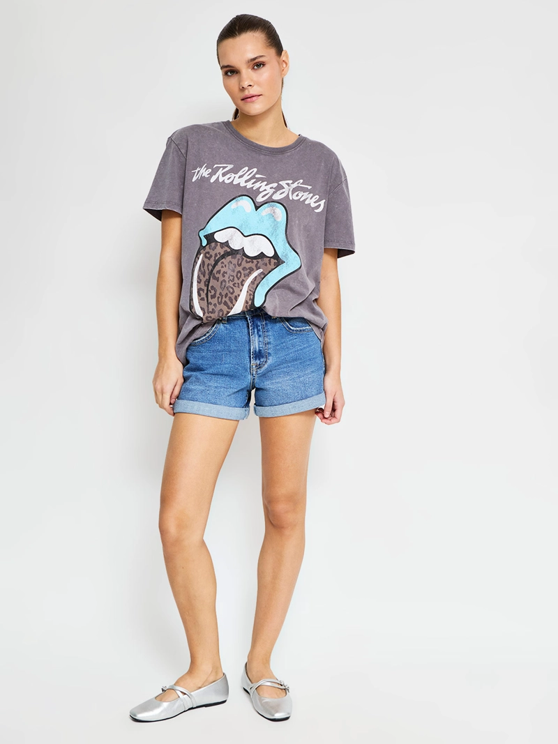 POLERA MUJER BARBADOS ALGODÓN THE ROLLING STONES - 4