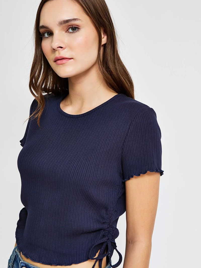 POLERA MUJER AEROPOSTALE ALGODÓN TIRAS - 3