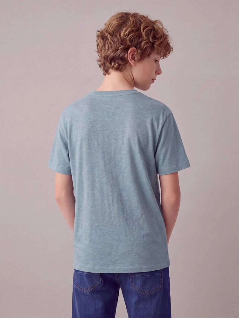 POLERA NIÑO CLOUDBREAK MANGA CORTA REGULAR FIT ALGODÓN - 2