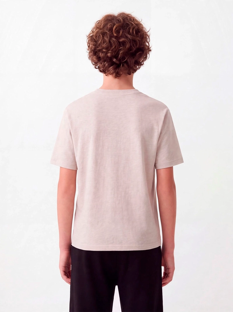 POLERA NIÑO CLOUDBREAK MANGA CORTA REGULAR FIT ALGODÓN - 2