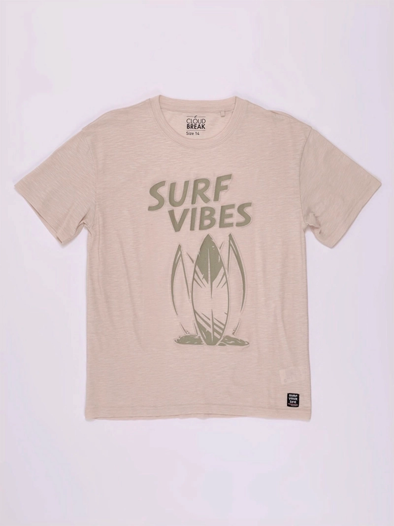 POLERA NIÑO CLOUDBREAK MANGA CORTA REGULAR FIT ALGODÓN - 3